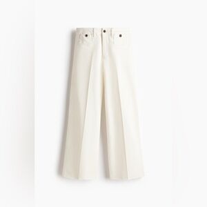 NWT H&M WIDE HIGH WAIST ANKLE JEANS SIZE 10